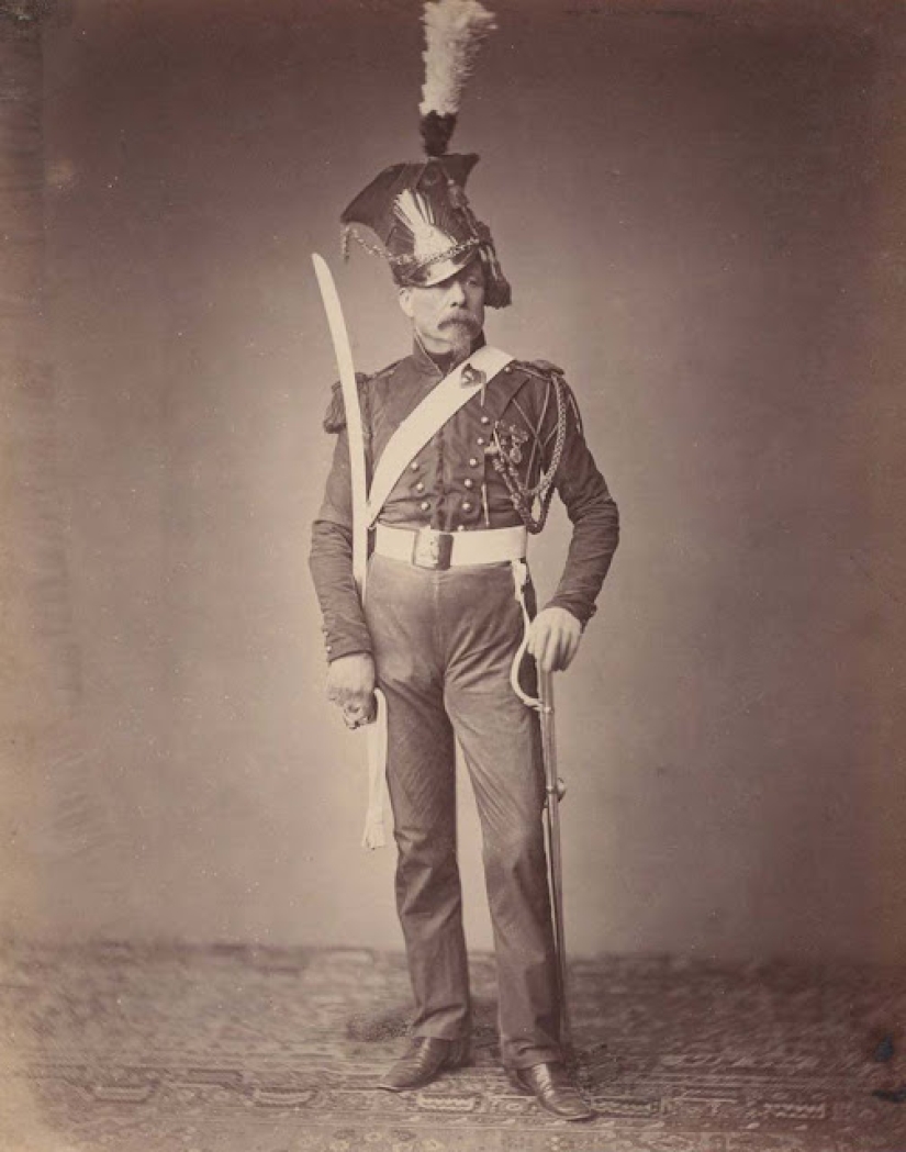 1858: retratos de los últimos veteranos supervivientes de las Guerras Napoleónicas
