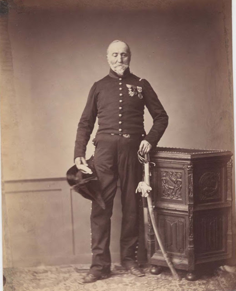 1858: retratos de los últimos veteranos supervivientes de las Guerras Napoleónicas