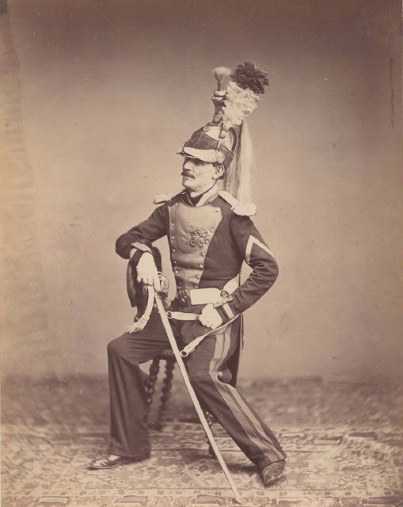 1858: retratos de los últimos veteranos supervivientes de las Guerras Napoleónicas