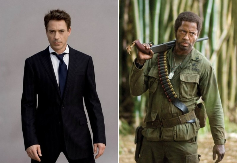 20 actores famosos cuyo maquillaje ha cambiado más allá del reconocimiento