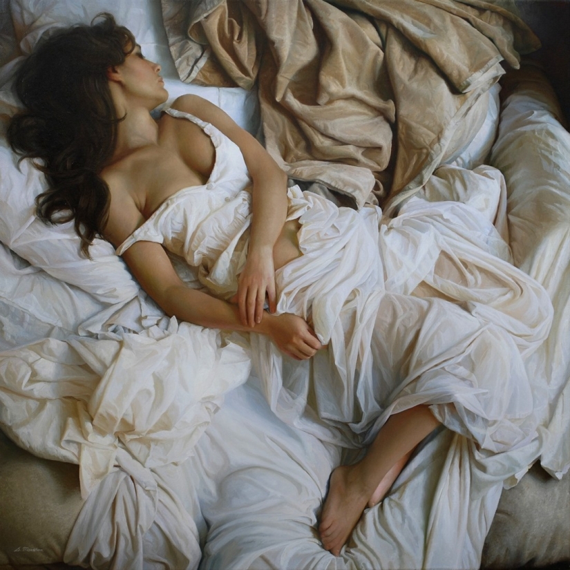 20 amazingly realistic paintings celebrating female beauty and charm