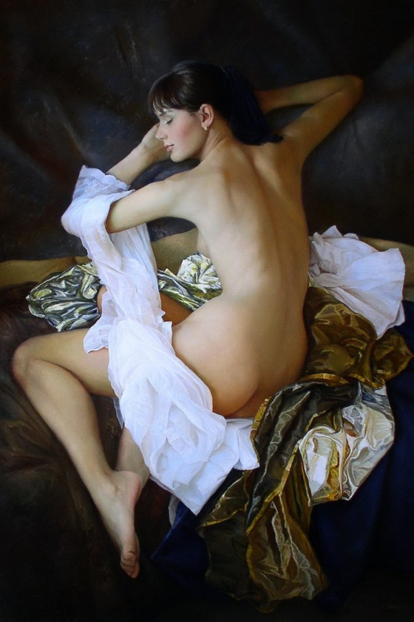 20 amazingly realistic paintings celebrating female beauty and charm