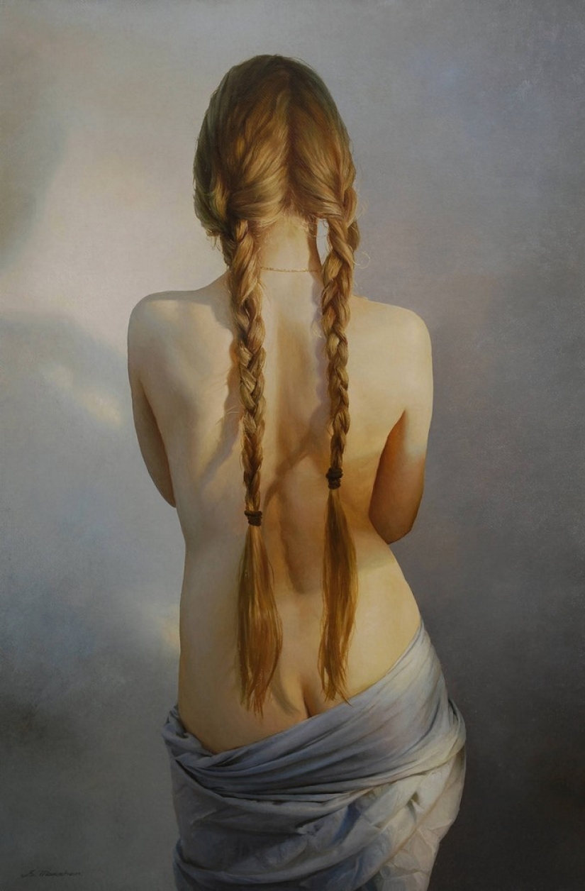 20 amazingly realistic paintings celebrating female beauty and charm