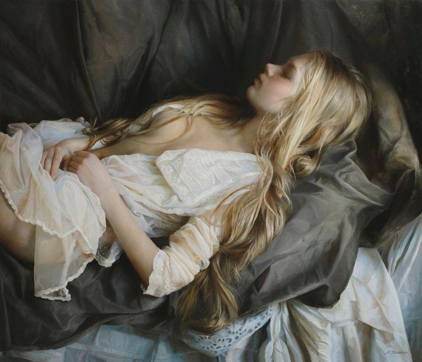 20 amazingly realistic paintings celebrating female beauty and charm