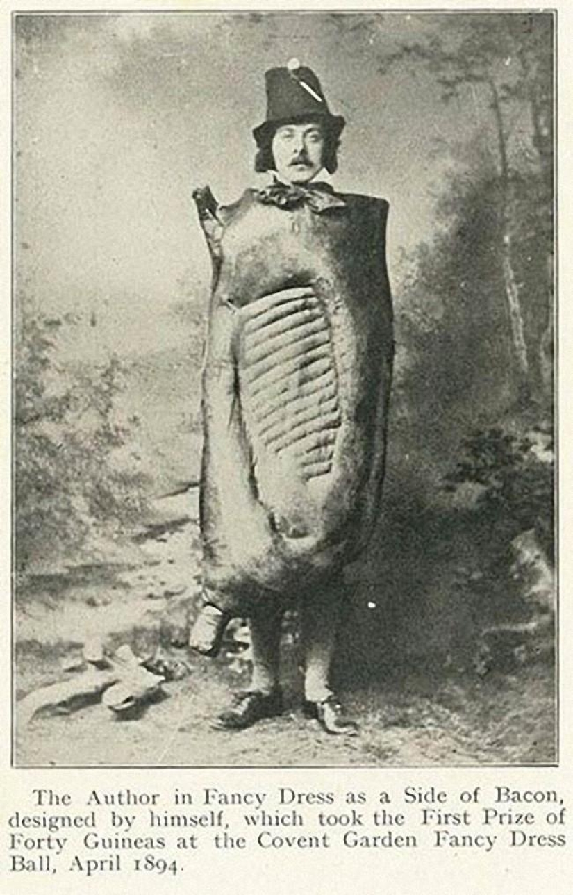 20 disfraces de Halloween extraños y ridículos de fotos antiguas