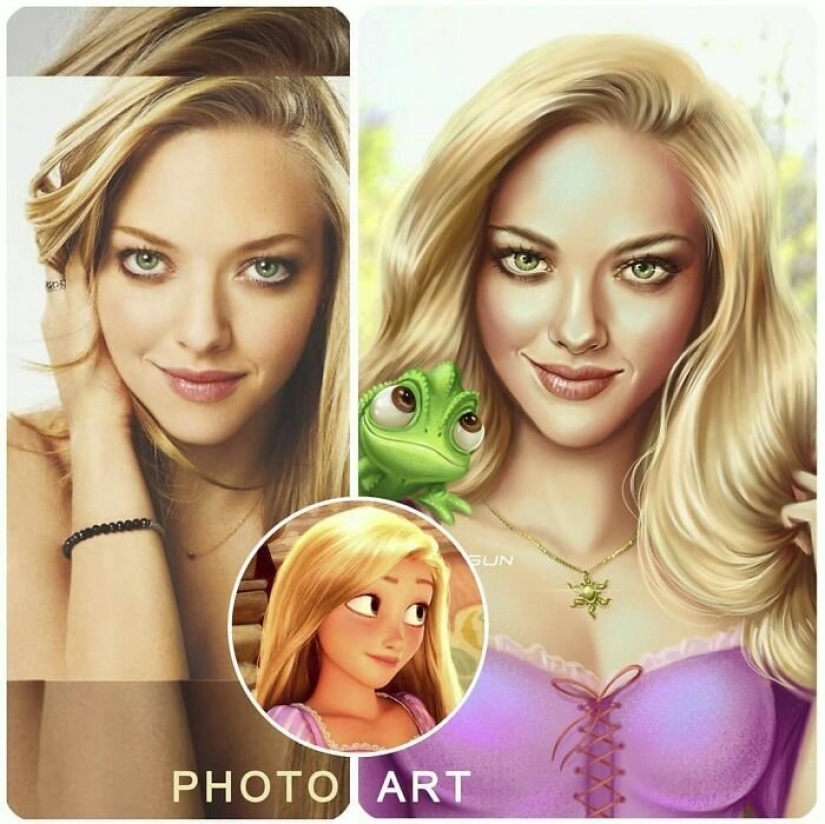 20 estrellas modernas en las imágenes de los personajes de Disney 20 estrellas modernas en las imágenes de los personajes de Disney