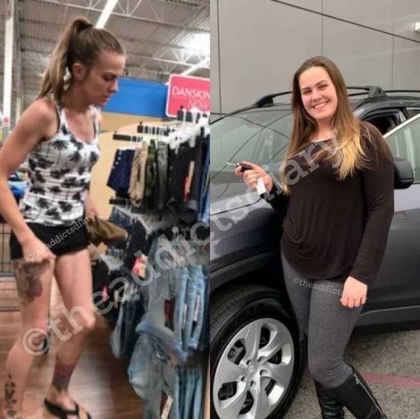 20 fotos de personas "antes y después" de cómo lograron hacer frente a la adicción 20 fotos de personas "antes y después" de cómo lograron hacer frente a la adicción