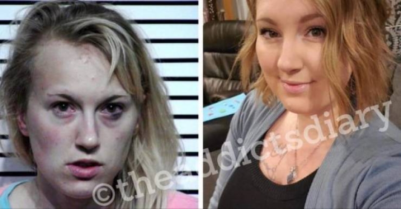 20 photos of people "before and after" how they managed to cope with addiction 20 photos of people "before and after" how they managed to cope with addiction