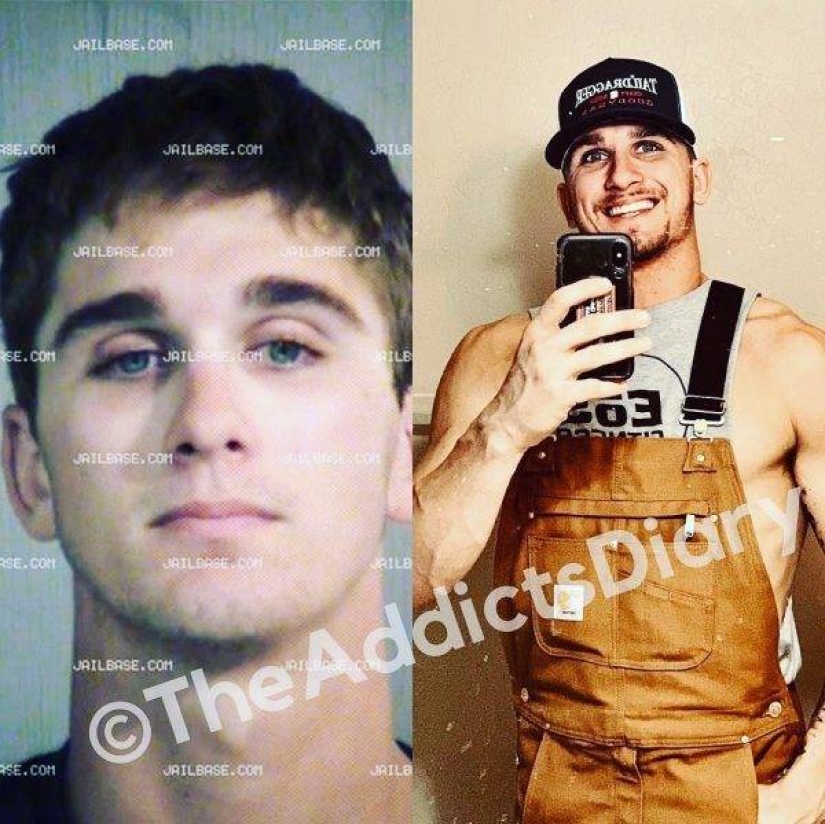 20 photos of people "before and after" how they managed to cope with addiction 20 photos of people "before and after" how they managed to cope with addiction