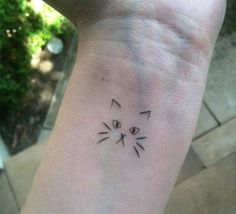 20 tatuajes minimalistas para amantes de los gatos 20 tatuajes minimalistas para amantes de los gatos