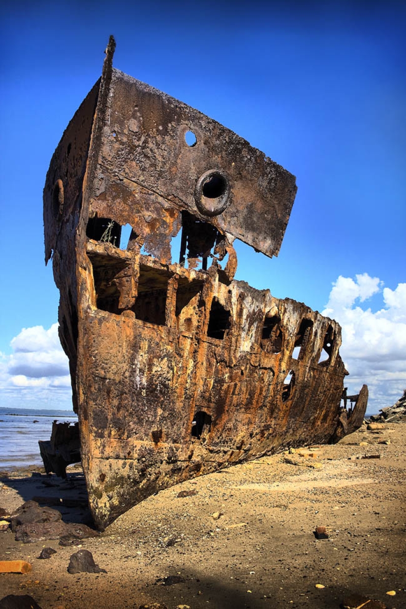 25 barcos abandonados de todo el mundo