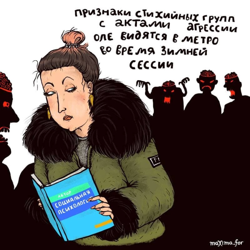25 comic books with ironic verses from a Moscow artist 25 comic books with ironic verses from a Moscow artist