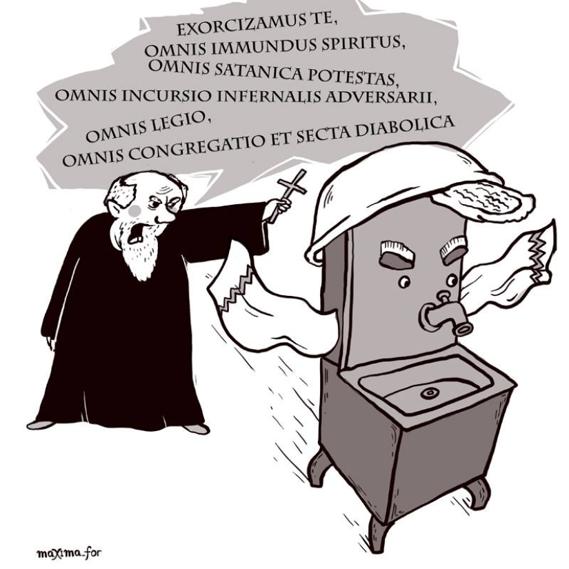 25 comic books with ironic verses from a Moscow artist 25 comic books with ironic verses from a Moscow artist