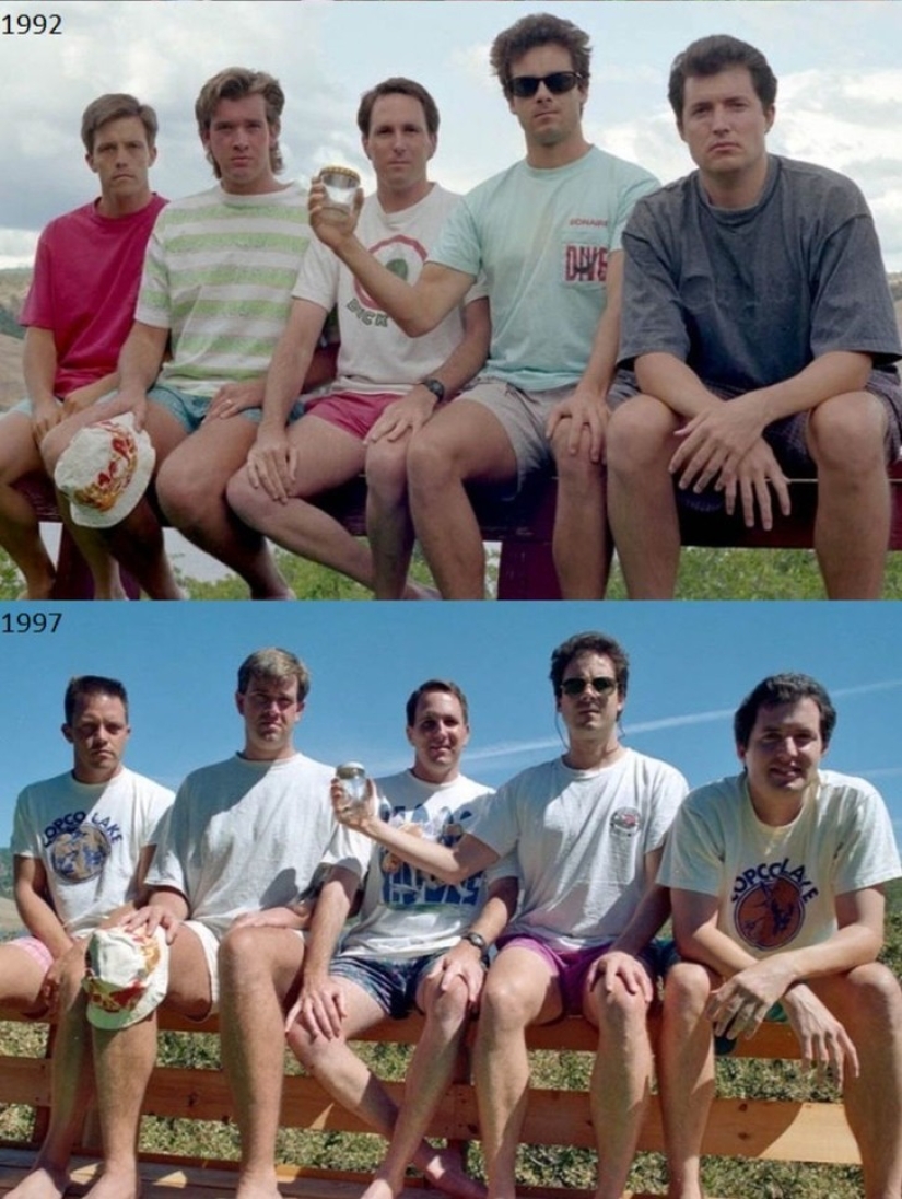 25 fotos de personas al estilo de "entonces y ahora", cuyas relaciones han pasado la prueba del tiempo 25 fotos de personas al estilo de "entonces y ahora", cuyas relaciones han pasado la prueba del tiempo