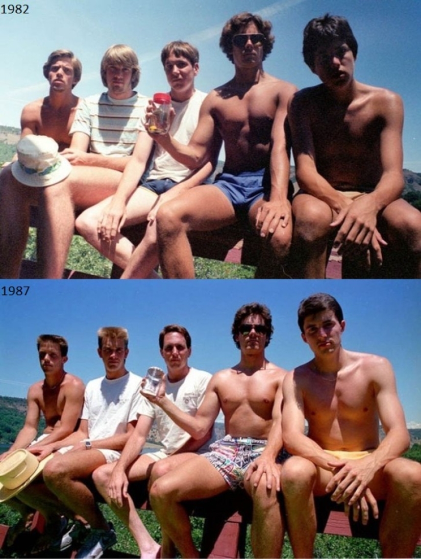 25 fotos de personas al estilo de "entonces y ahora", cuyas relaciones han pasado la prueba del tiempo 25 fotos de personas al estilo de "entonces y ahora", cuyas relaciones han pasado la prueba del tiempo