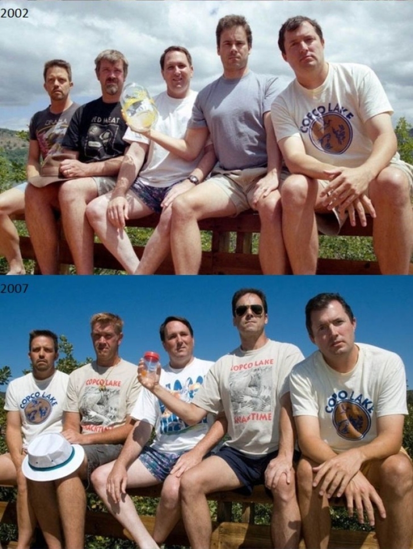 25 fotos de personas al estilo de "entonces y ahora", cuyas relaciones han pasado la prueba del tiempo 25 fotos de personas al estilo de "entonces y ahora", cuyas relaciones han pasado la prueba del tiempo