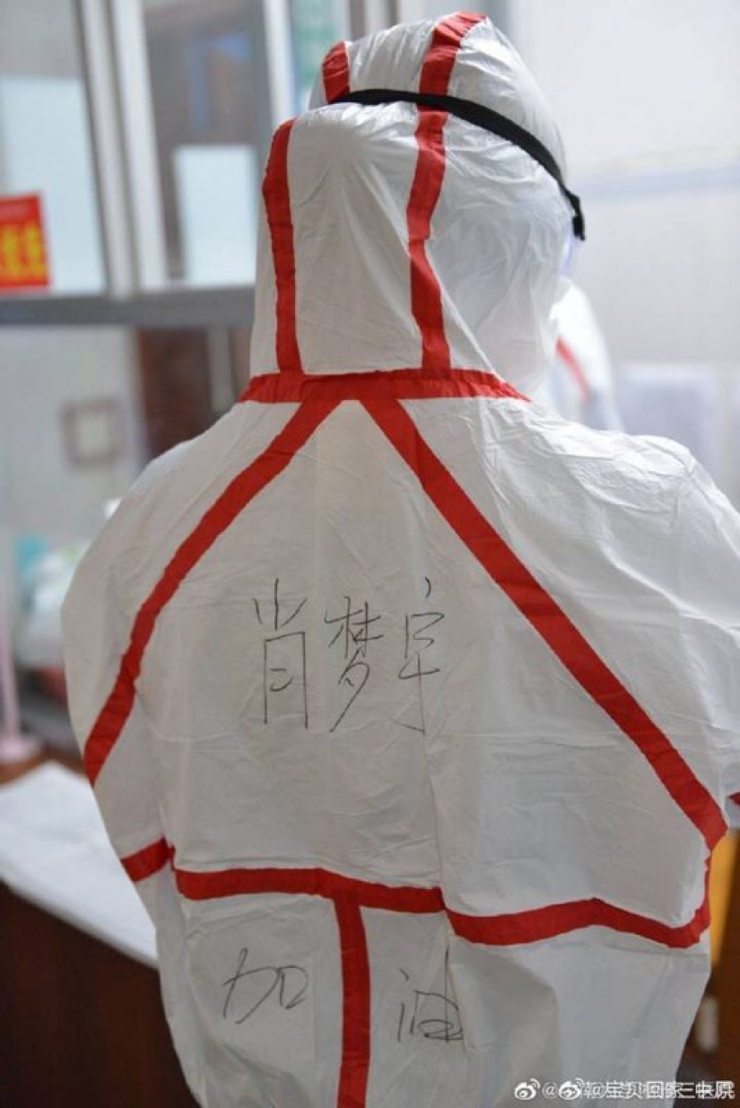 25 fotos sobre la vida cotidiana del personal médico en Wuhan infectado con coronavirus