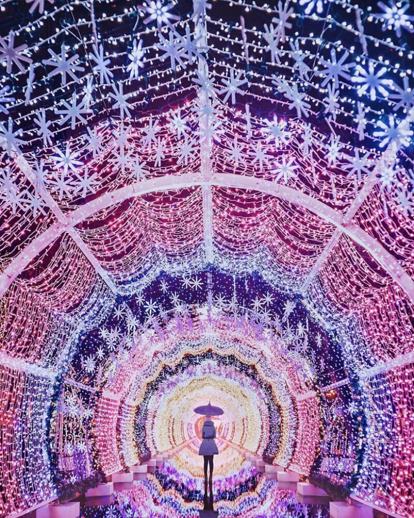 25 incredible photos of New Year's Eve Moscow from the sorceress Kristina Makeeva