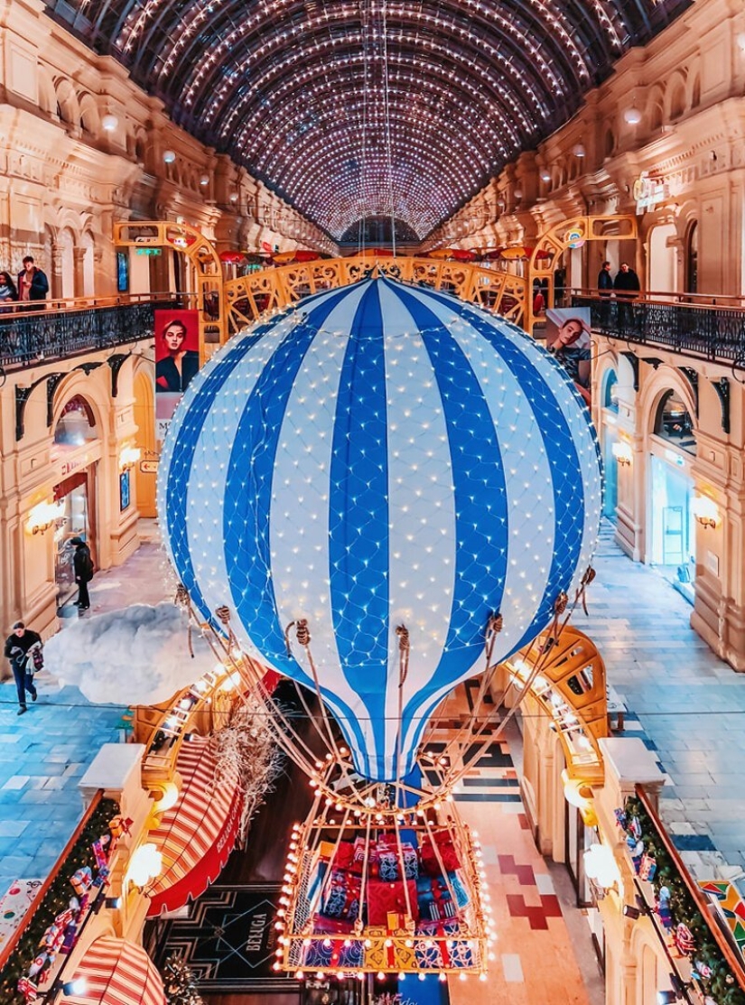 25 incredible photos of New Year's Eve Moscow from the sorceress Kristina Makeeva