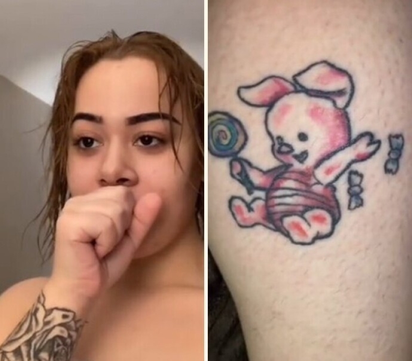 25 of the lucky winners in the competition for the stupid tattoo