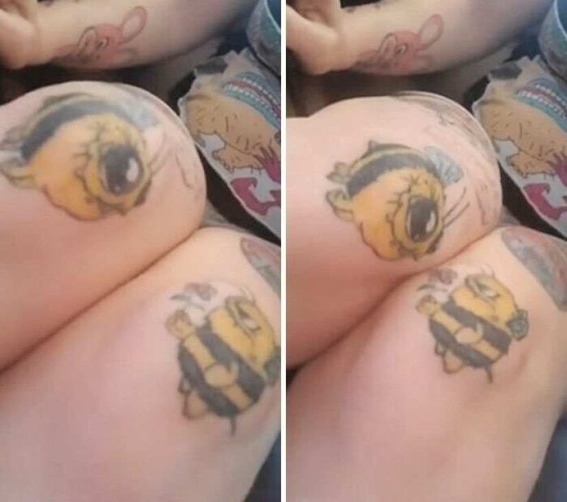 25 of the lucky winners in the competition for the stupid tattoo
