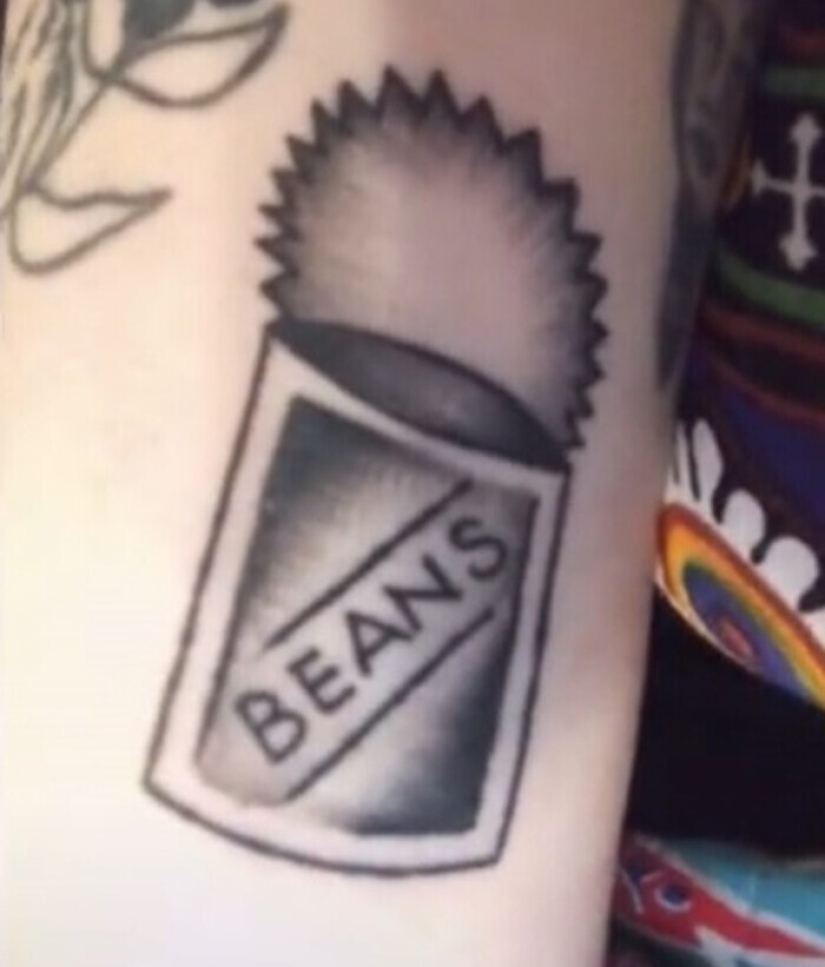 25 of the lucky winners in the competition for the stupid tattoo