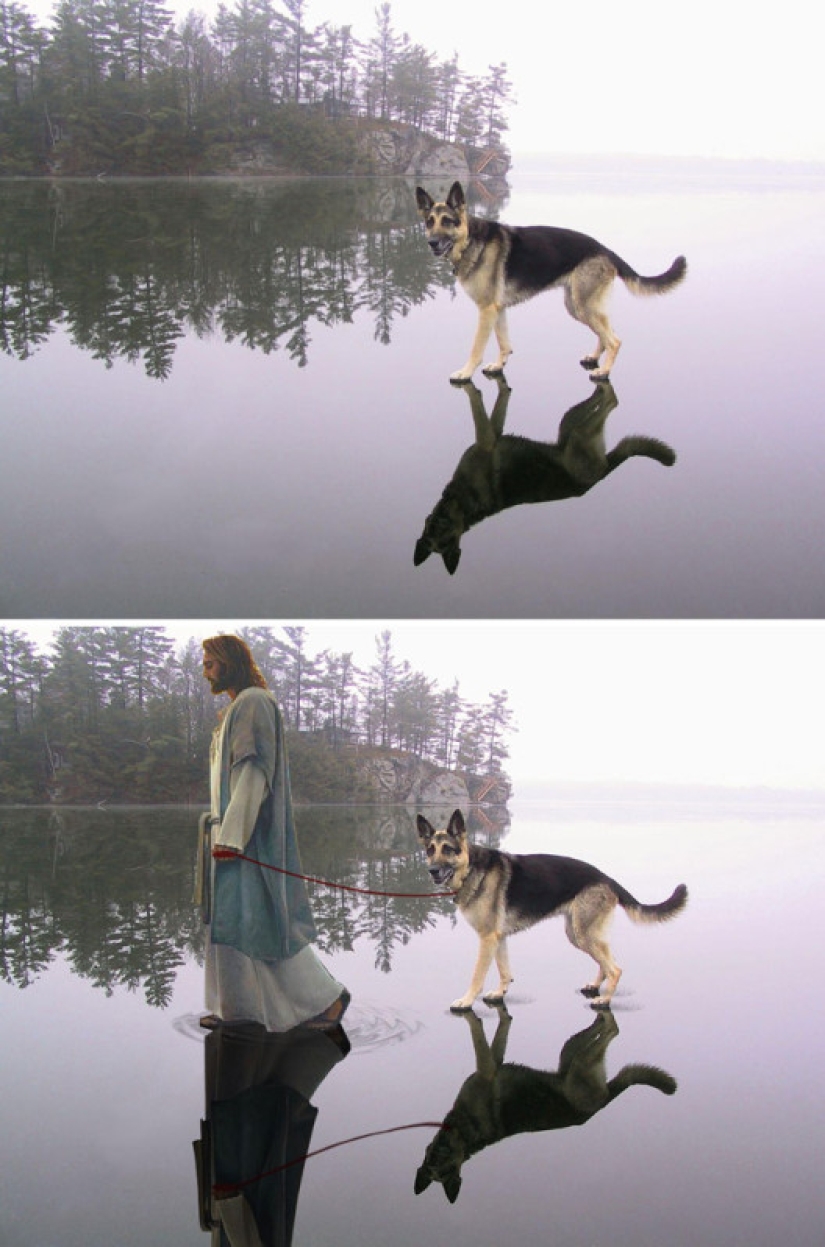 25 works of the winners of photoshop battles