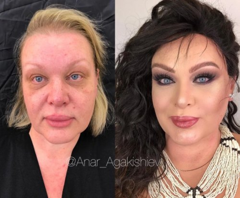 26 asombrosa transformación de estilista Anar Agakishieva