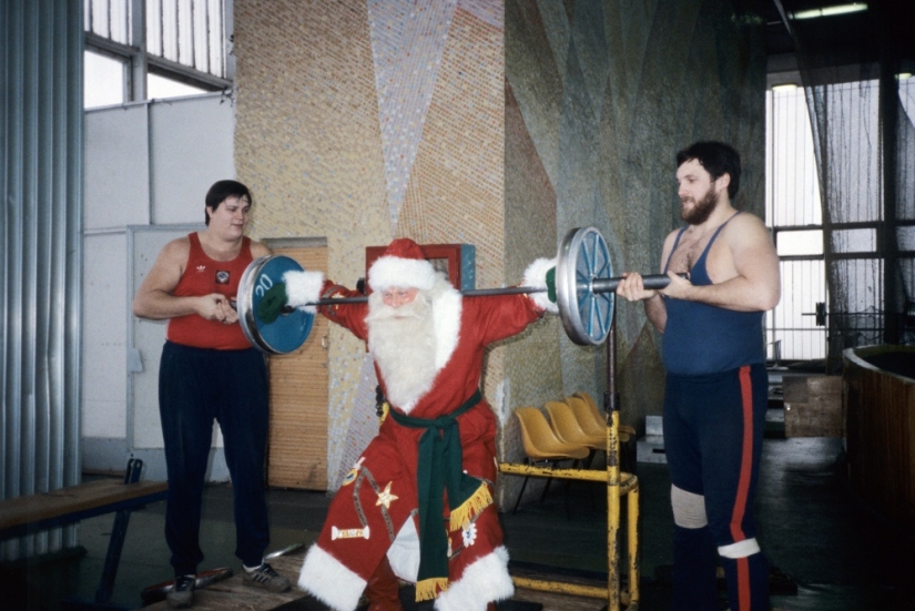 26 fotos con Papá Noel soviético de los años 80