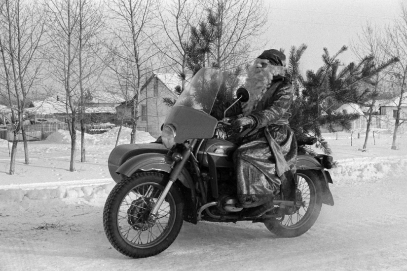 26 fotos con Papá Noel soviético de los años 80
