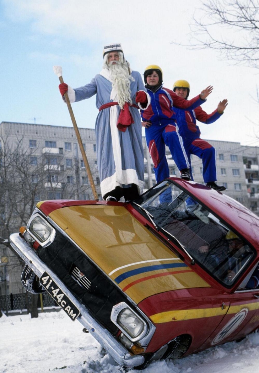 26 fotos con Papá Noel soviético de los años 80