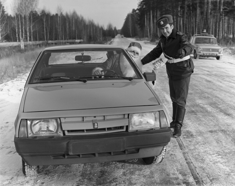 26 fotos con Papá Noel soviético de los años 80