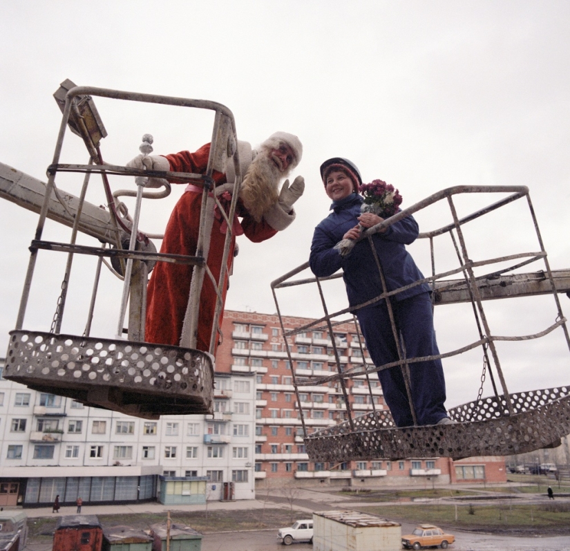 26 photos with Soviet Santa Claus from the 80s