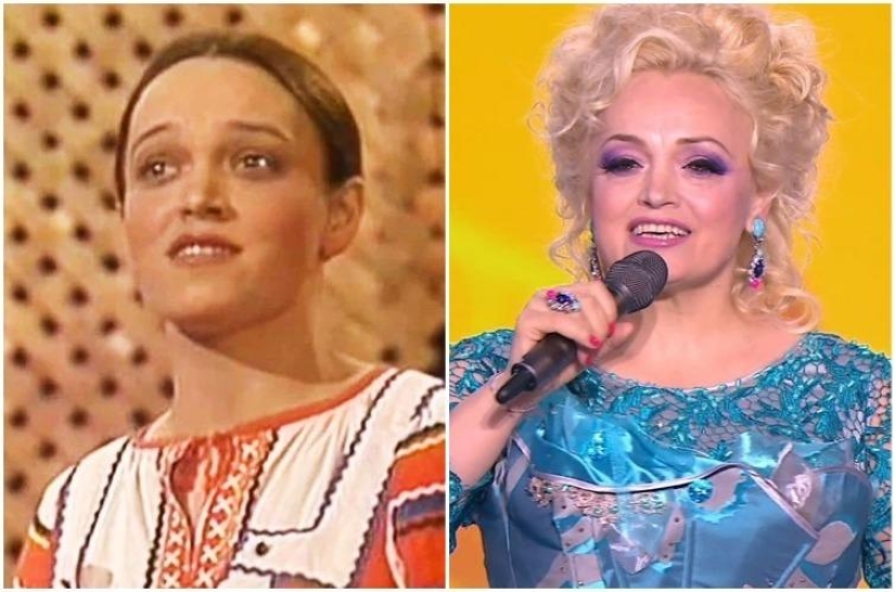 27 fotos de celebridades rusas al estilo de "entonces y ahora"