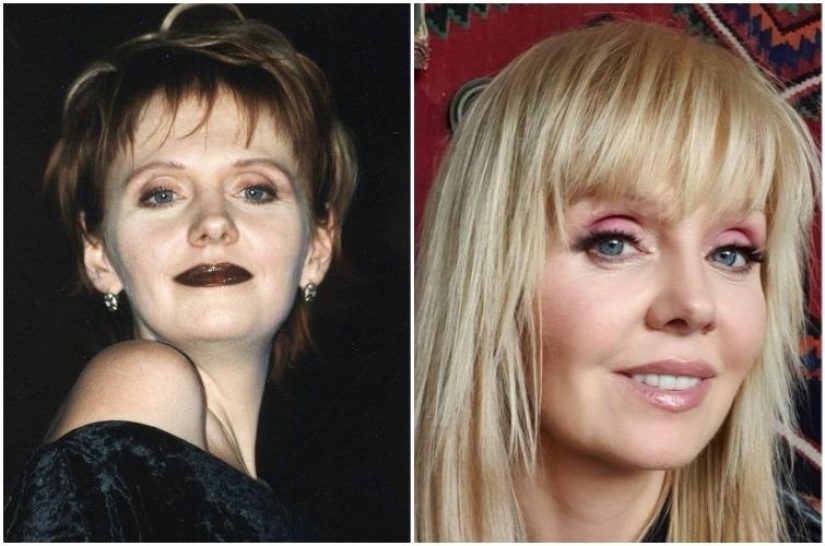 27 fotos de celebridades rusas al estilo de "entonces y ahora"