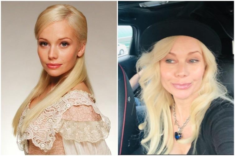 27 photos of Russian celebrities in the style of "then and now" 27 photos of Russian celebrities in the style of "then and now"