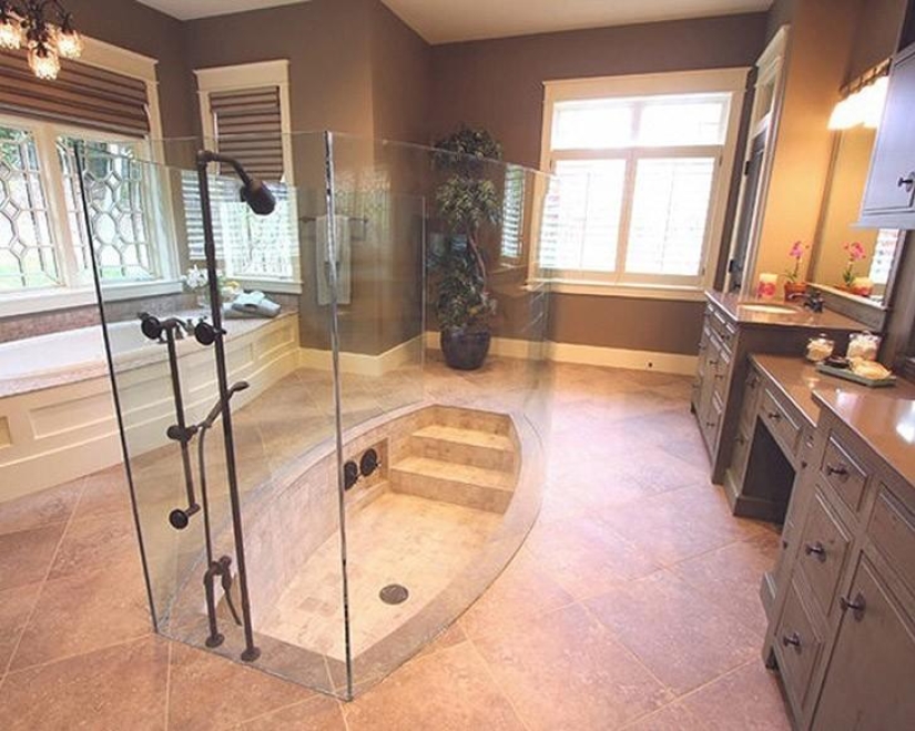 28 unique shower rooms from all over the world