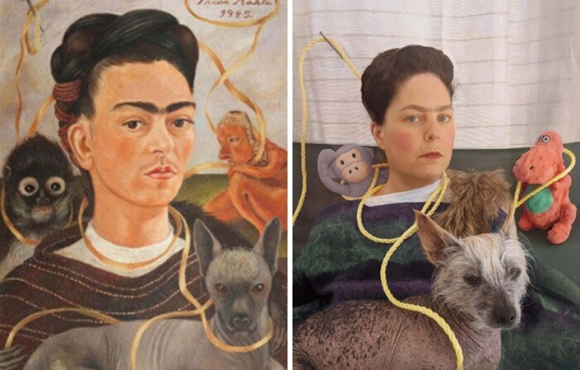 30 best quarantine remakes of Famous ISO-Isolation paintings
