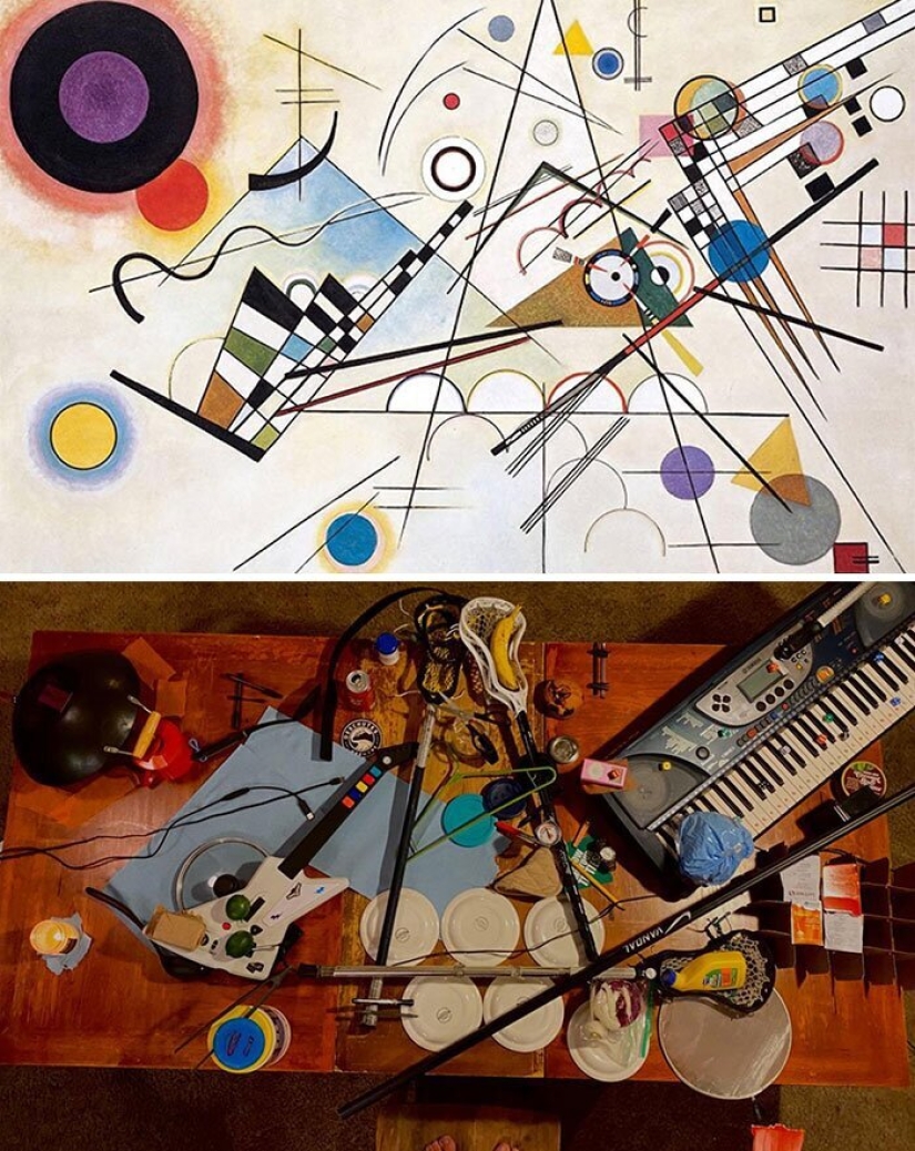 30 best quarantine remakes of Famous ISO-Isolation paintings