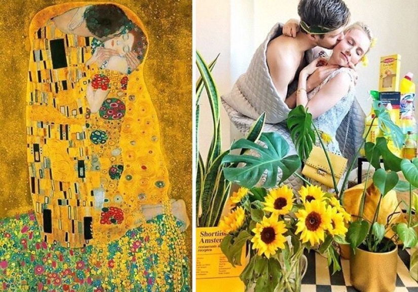 30 best quarantine remakes of Famous ISO-Isolation paintings