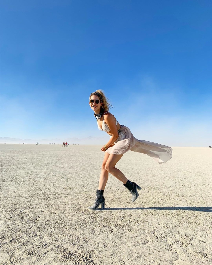 35 fotos de chicas calientes del festival Burning Man igualmente caliente-2019