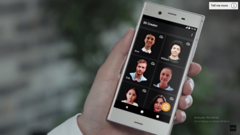 3D technology in your pocket: the first smartphone with which you can take 3D selfies and avatars