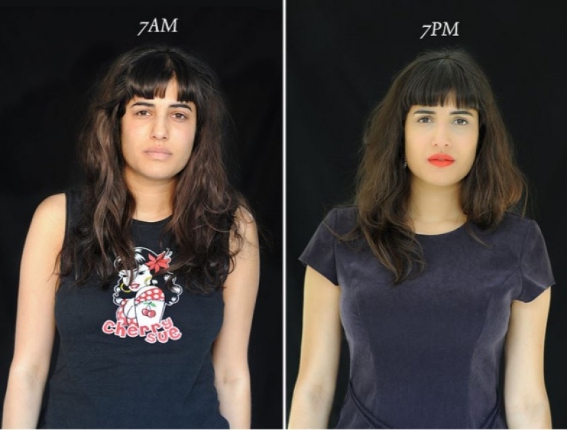 "7 am — 7 pm" : qué tan diferente se ve una persona "7 am — 7 pm" : qué tan diferente se ve una persona