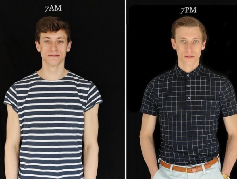 "7 am — 7 pm" : qué tan diferente se ve una persona "7 am — 7 pm" : qué tan diferente se ve una persona