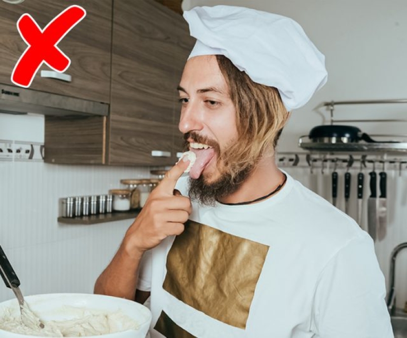 7 hábitos de cocina que pueden ser peligrosos
