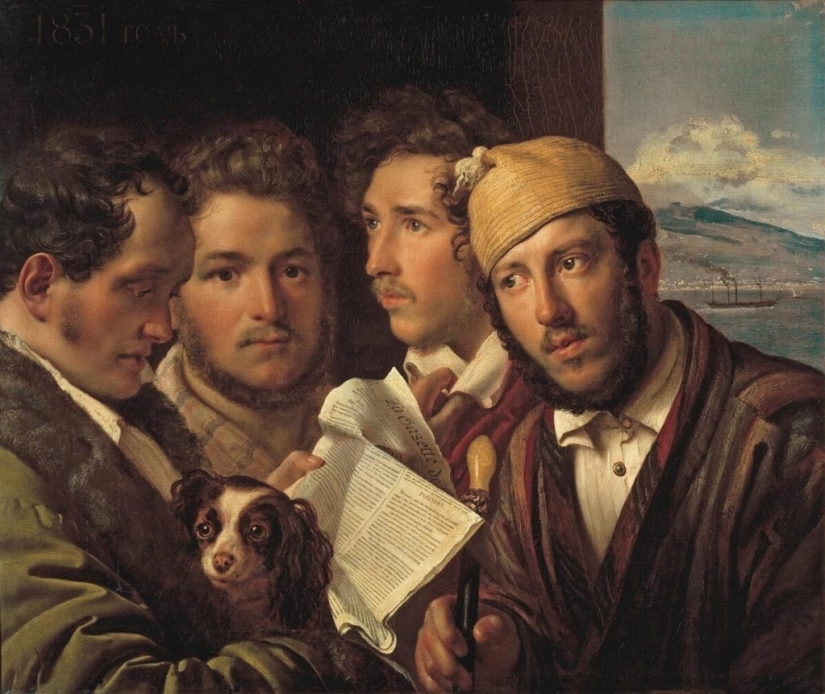 8 best works of the famous Russian portrait painter Orest Kiprensky