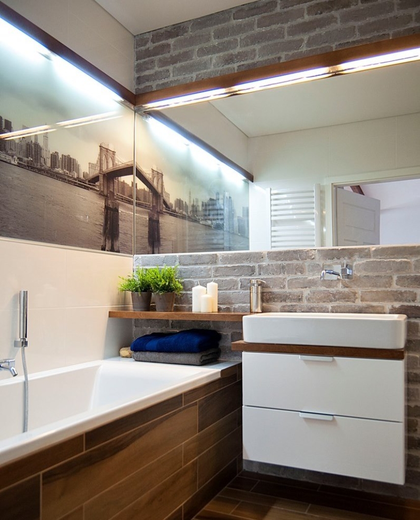 8 consejos para el baño pequeño perfecto