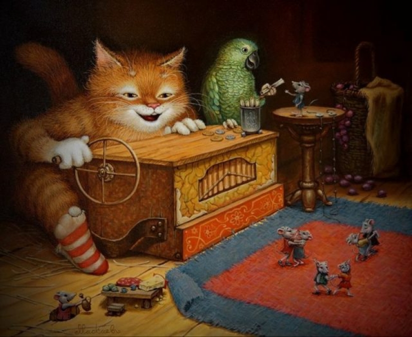 8 funniest cats in contemporary Russian art 8 funniest cats in contemporary Russian art