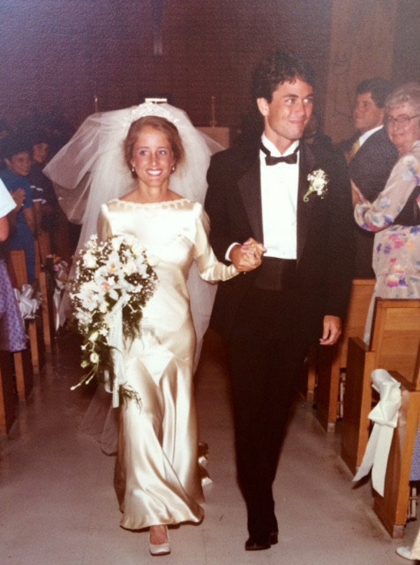 85 years old and still fit: 4 generations of women of the family get married in one dress