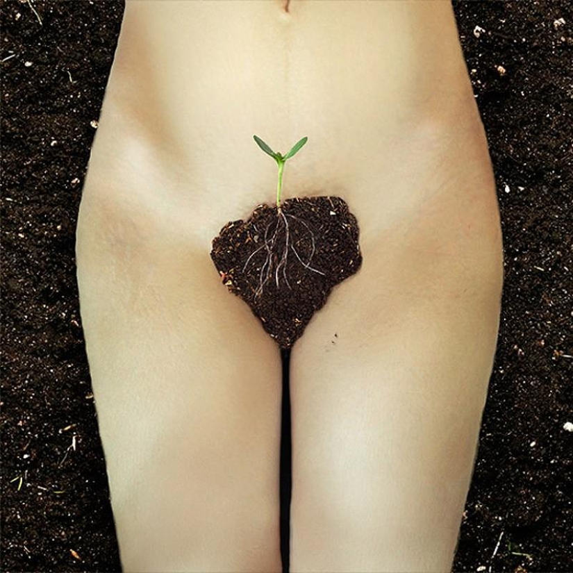 9 edades de las mujeres en el proyecto fotográfico de un fotógrafo francés